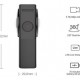 Камера за Екстремни Спортове Xiaomi YI 360 VR CAMERA