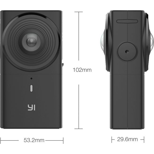 Камера за Екстремни Спортове Xiaomi YI 360 VR CAMERA