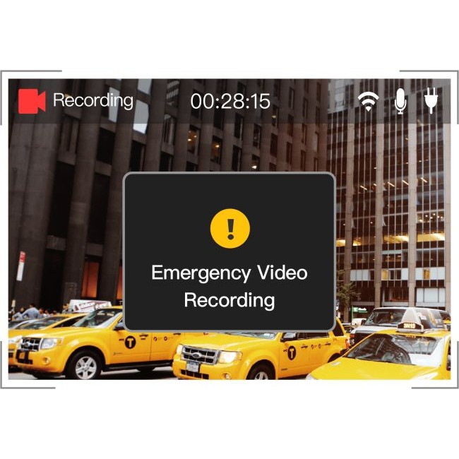 Видеонаблюдение Xiaomi YI Mini Dash Camera