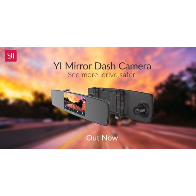 Видеорегистратор Xiaomi YI Mirror Dash Camera