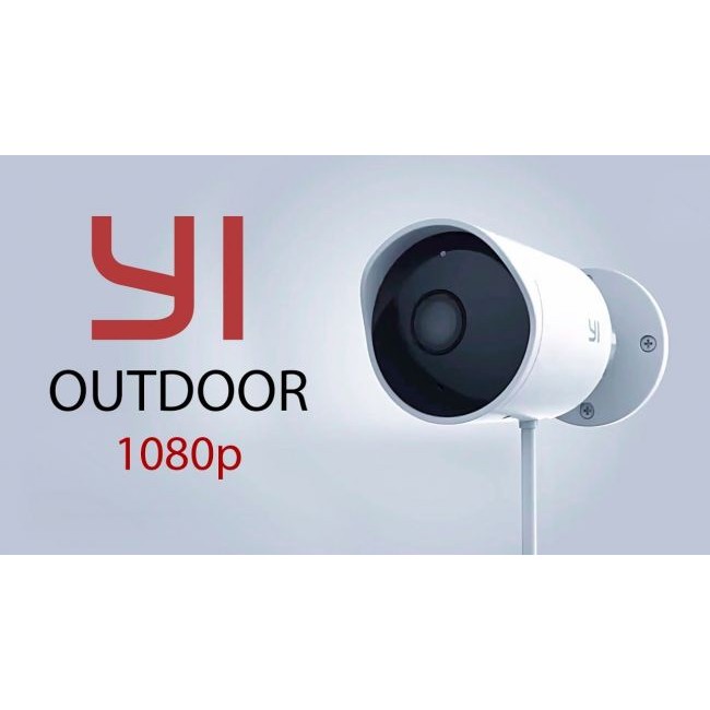 Видеонаблюдение Xiaomi YI OUTDOOR CAMERA (1080P)