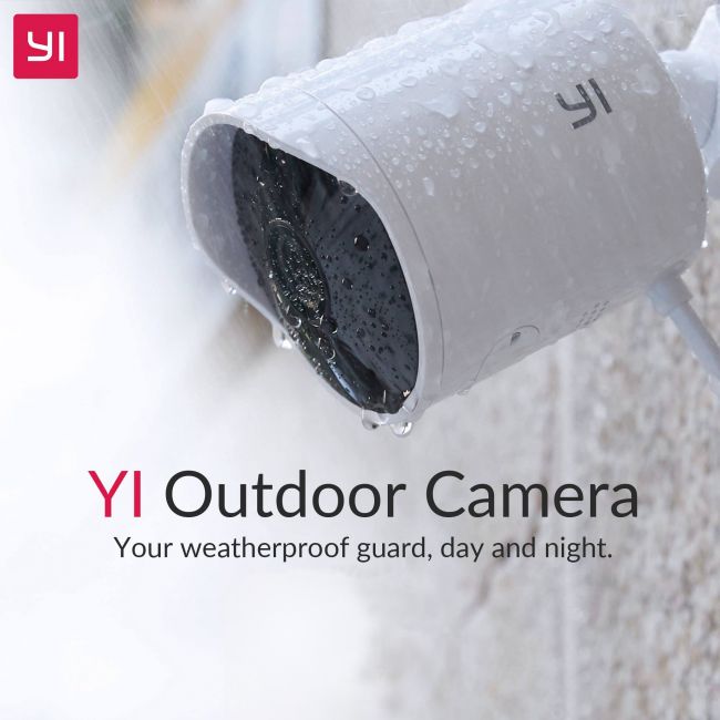Видеонаблюдение Xiaomi YI OUTDOOR CAMERA (1080P)