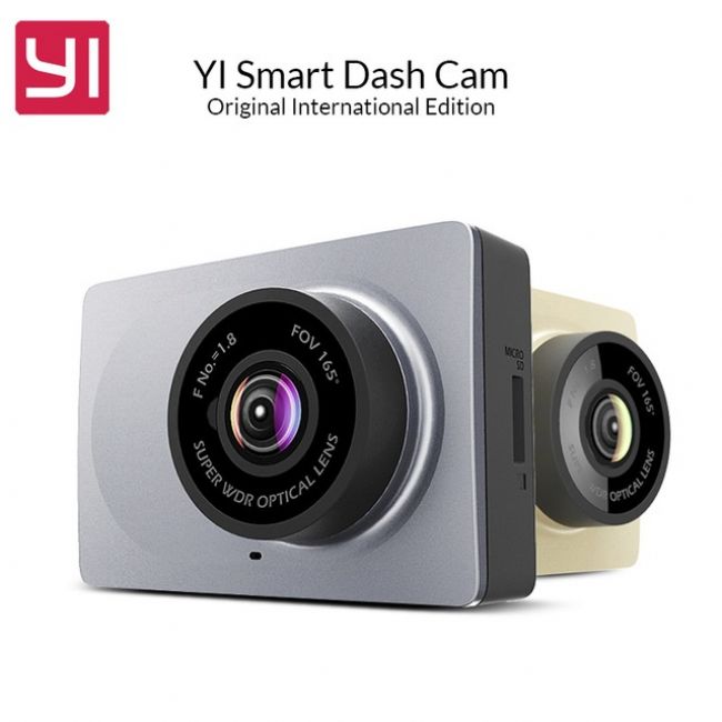 Видеонаблюдение Xiaomi Yi Smart Dash Camera Car DVR