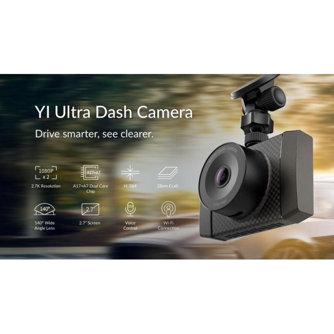 Видеорегистратор Xiaomi YI Ultra Dash Camera