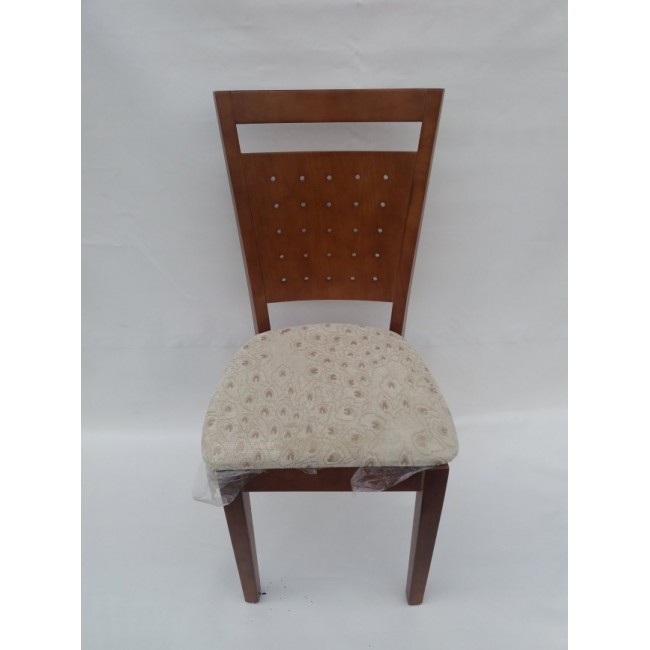 Трапезен стол Явор А26 тъмен орех